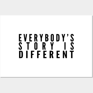 Everybody's Story Is Different (Black Text) - Happiest Season Posters and Art